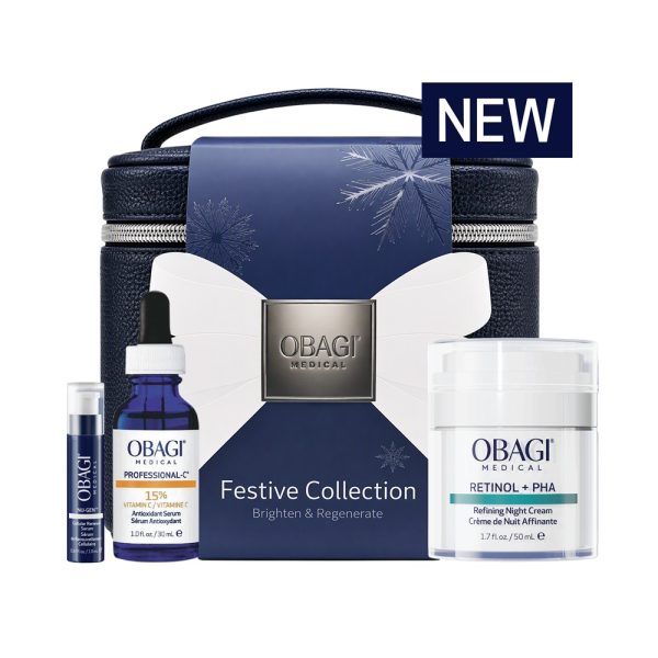 Obagi Brighten and Regenerate Festive 26 Kit (Pro-C 15% 30ml, Nu-Gen 10ml, Retinol PHA Refining Cream)